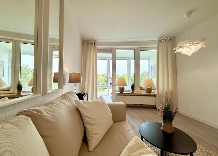 Апартаменты Kurparkresidenz 211 B 2 Wellnessbereich Куксхафен